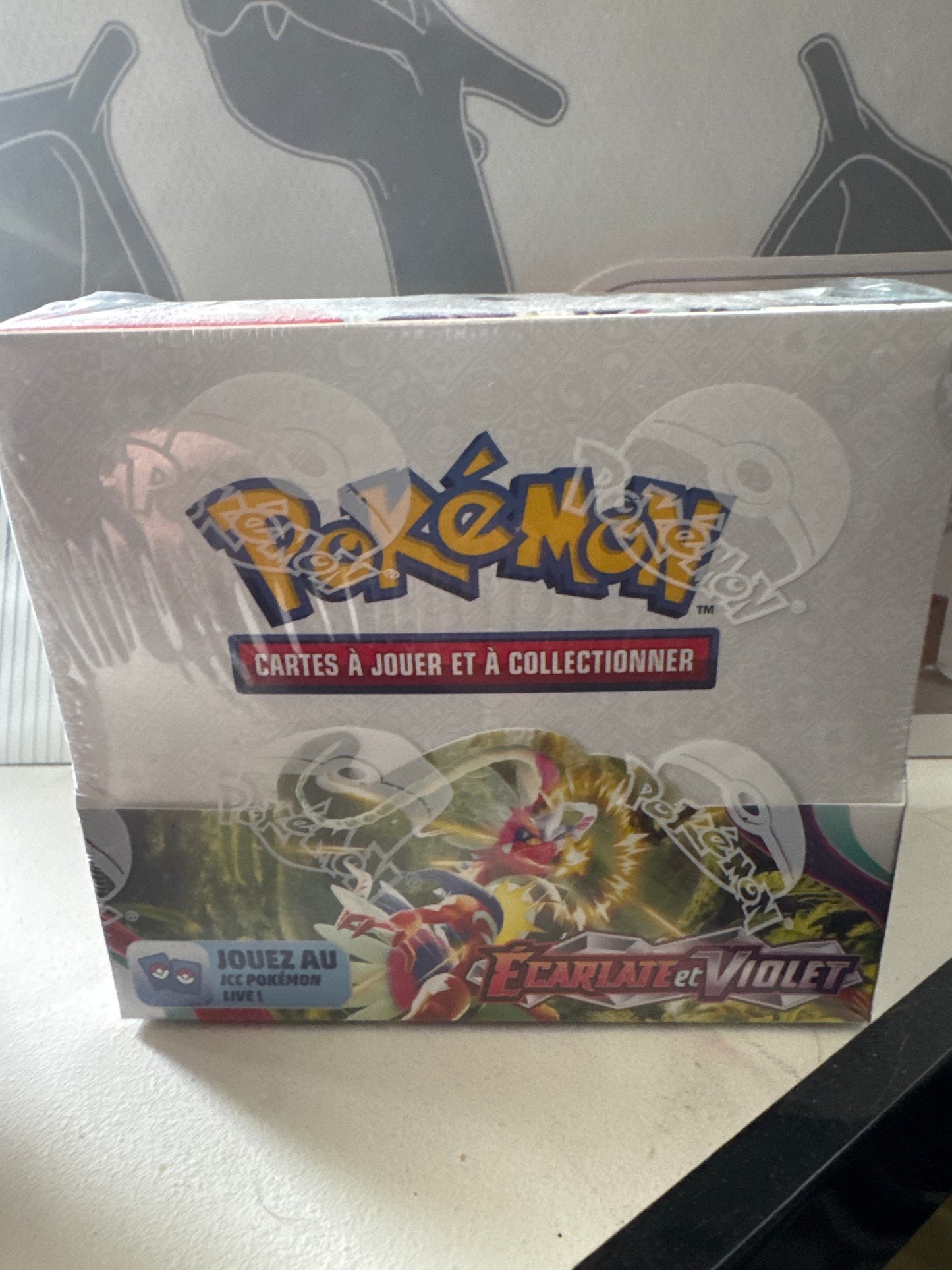 Display EV01 FR écarlate et violet